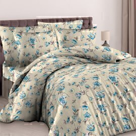 Пододеяльник 1,5сп бязь 125 (145*210) Реноме<7946-1 Нуга> (арт.35/102)