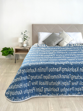 Покрывало окантованное микрофибра Viola, ПСЗ-1022