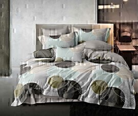 КПБ поплин Оливковая коллекция Реноме 