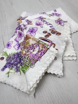 Салфетка микрофибра 28615059 30*30-4шт 7Я