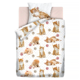 КПБ детский 1,5сп поплин Juno <704649 Cute kittens>