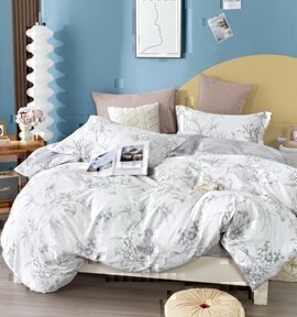 КПБ семейный сатин Элеганс Viola