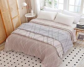 Покрывало хлопковое 46..307 7Я, 4608307, серый