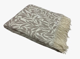 Плед Оазис Влади, белый/ темно-бежевый, 50302<9050302, 160*200, белый/ темно-бежевый, 1.5 спальные>